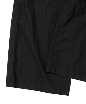 COTTON LINEN SIDE LINE WIDE PANTS