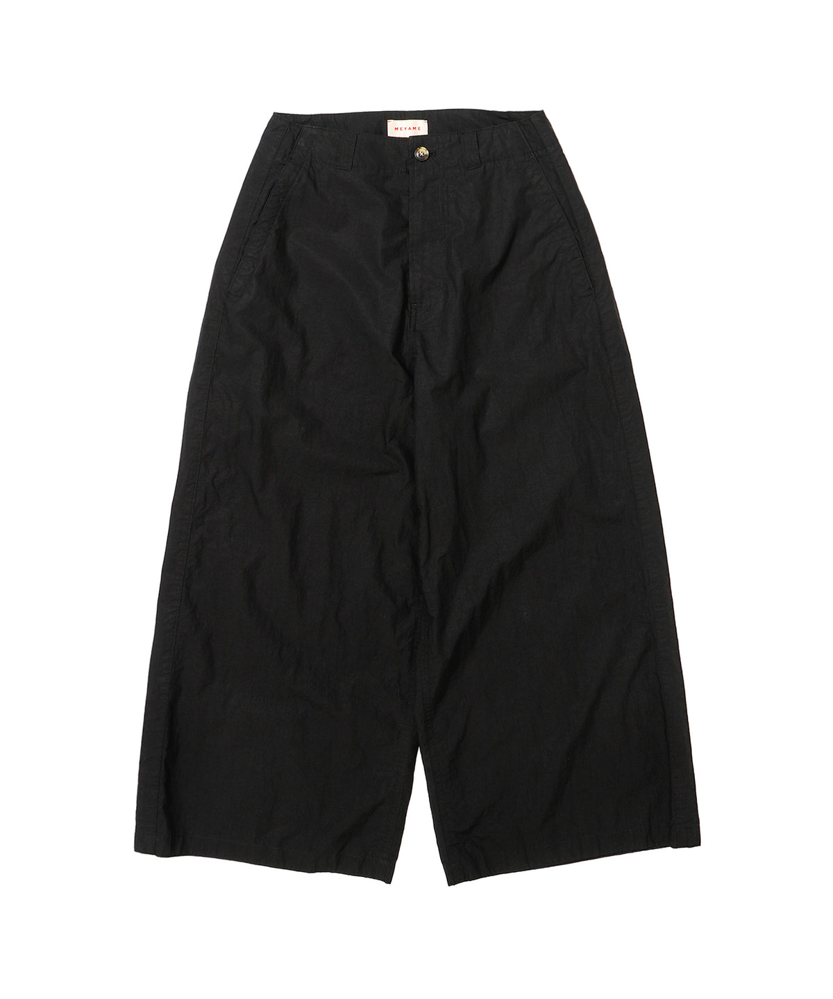 COTTON LINEN SIDE LINE WIDE PANTS