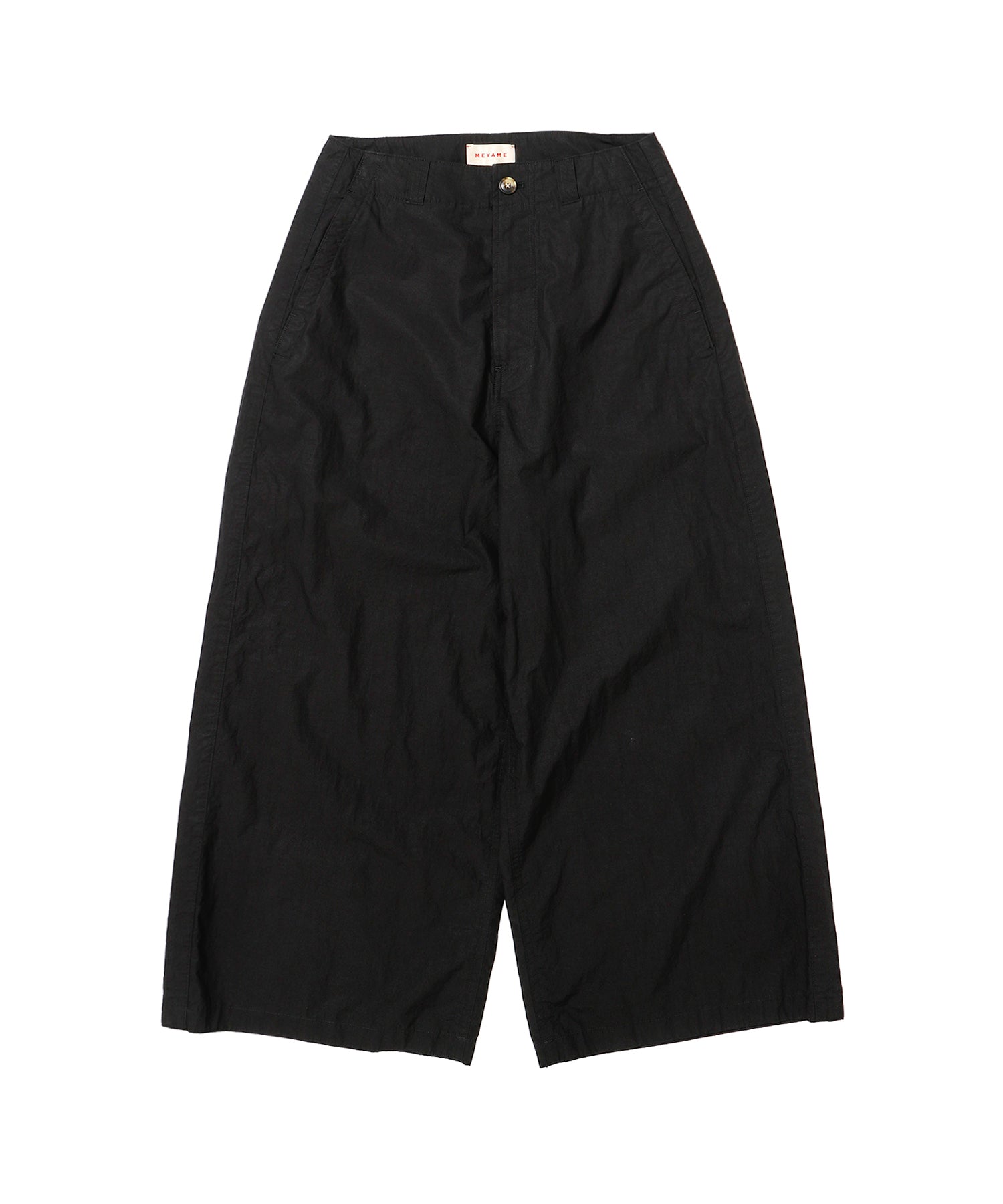 COTTON LINEN SIDE LINE WIDE PANTS