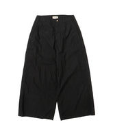 COTTON LINEN SIDE LINE WIDE PANTS