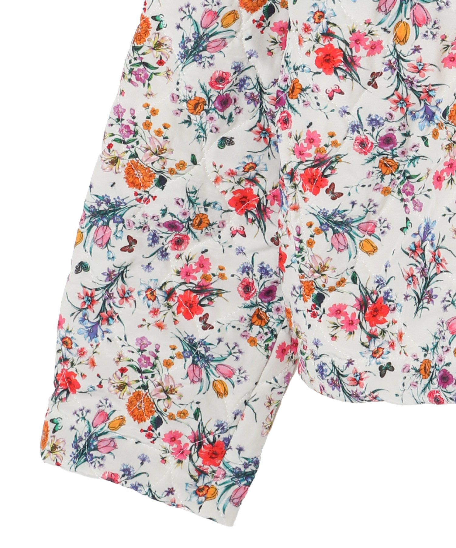 FLOWER QUILTED JACKET