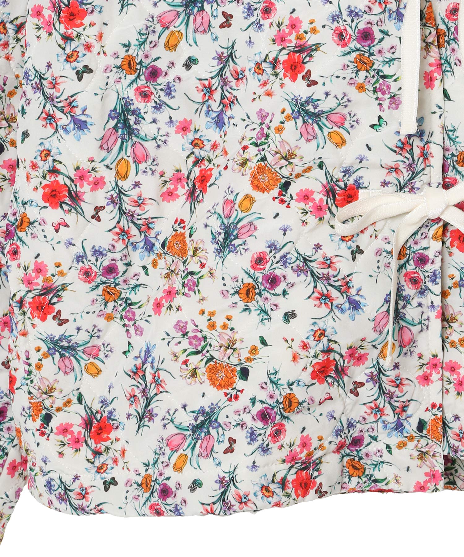 FLOWER QUILTED JACKET