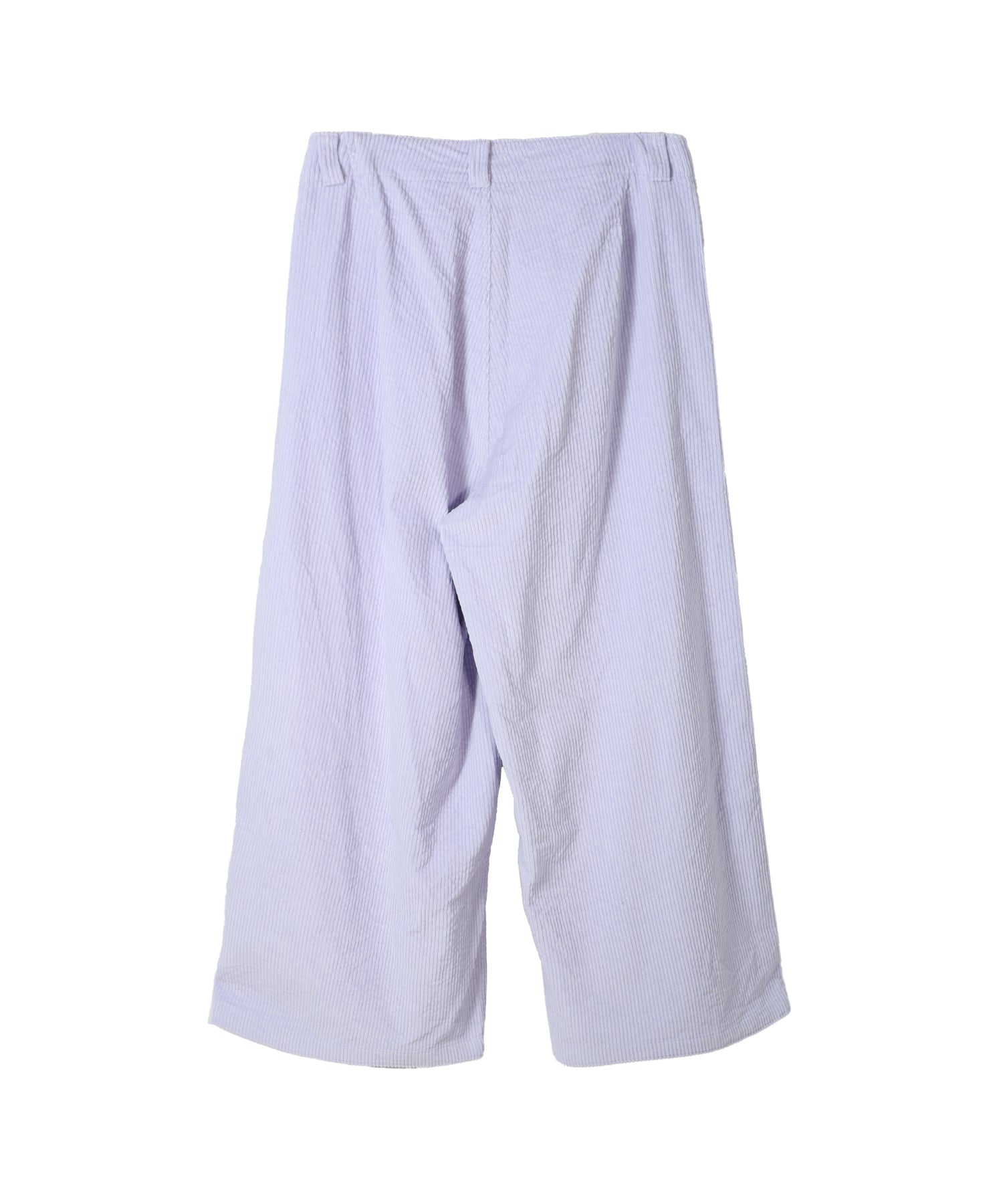 CORDUROY SIDE LINE WIDE PANTS