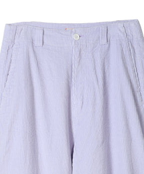 CORDUROY SIDE LINE WIDE PANTS