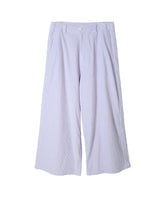 CORDUROY SIDE LINE WIDE PANTS