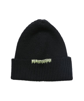 HAND-EMBROIDERED KNIT CAP