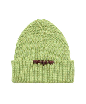 HAND-EMBROIDERED KNIT CAP