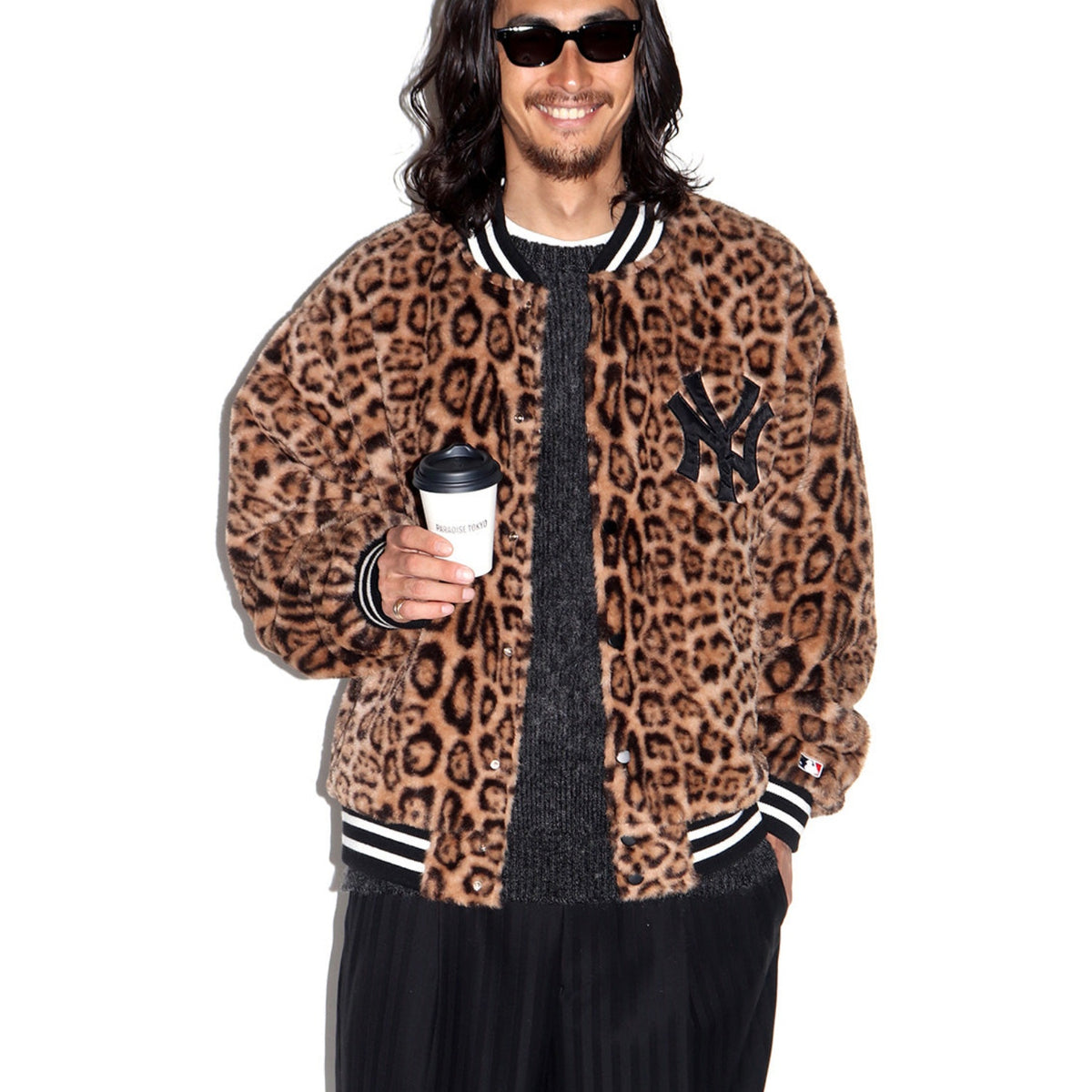 MLB / REVERSIBLE VARSITY JACKET (NY Yankees) - WACKO MARIA