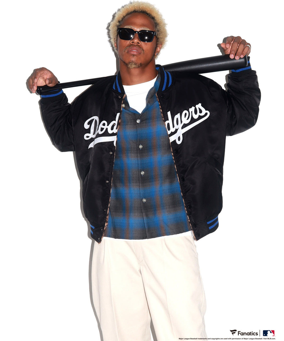 MLB / REVERSIBLE VARSITY JACKET (LA Dodgers)