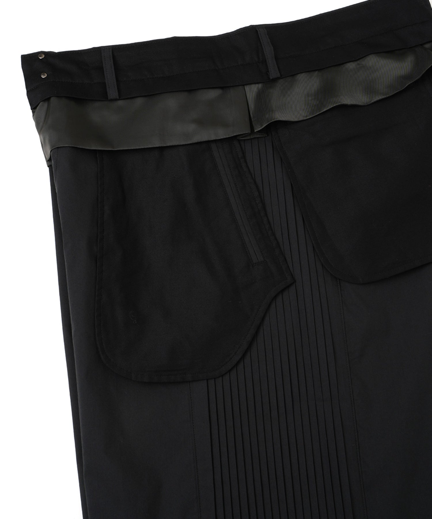 PLEATED PANEL PANTS