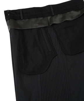 PLEATED PANEL PANTS