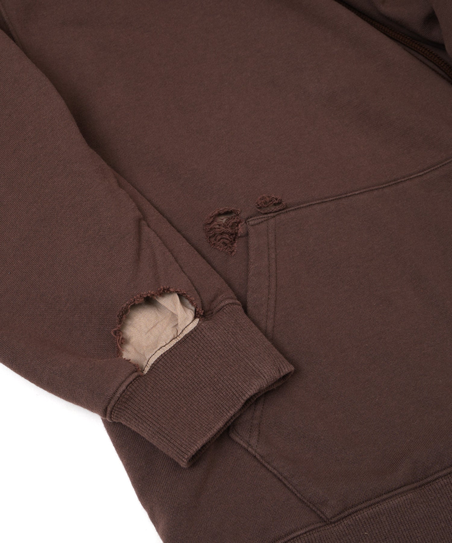 DAMAGED HOODIE