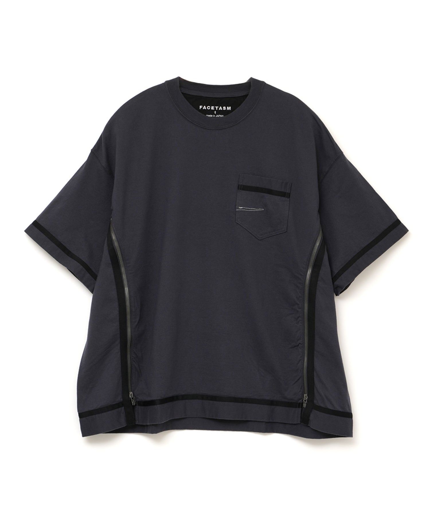 CURVY SLIT BIG TEE
