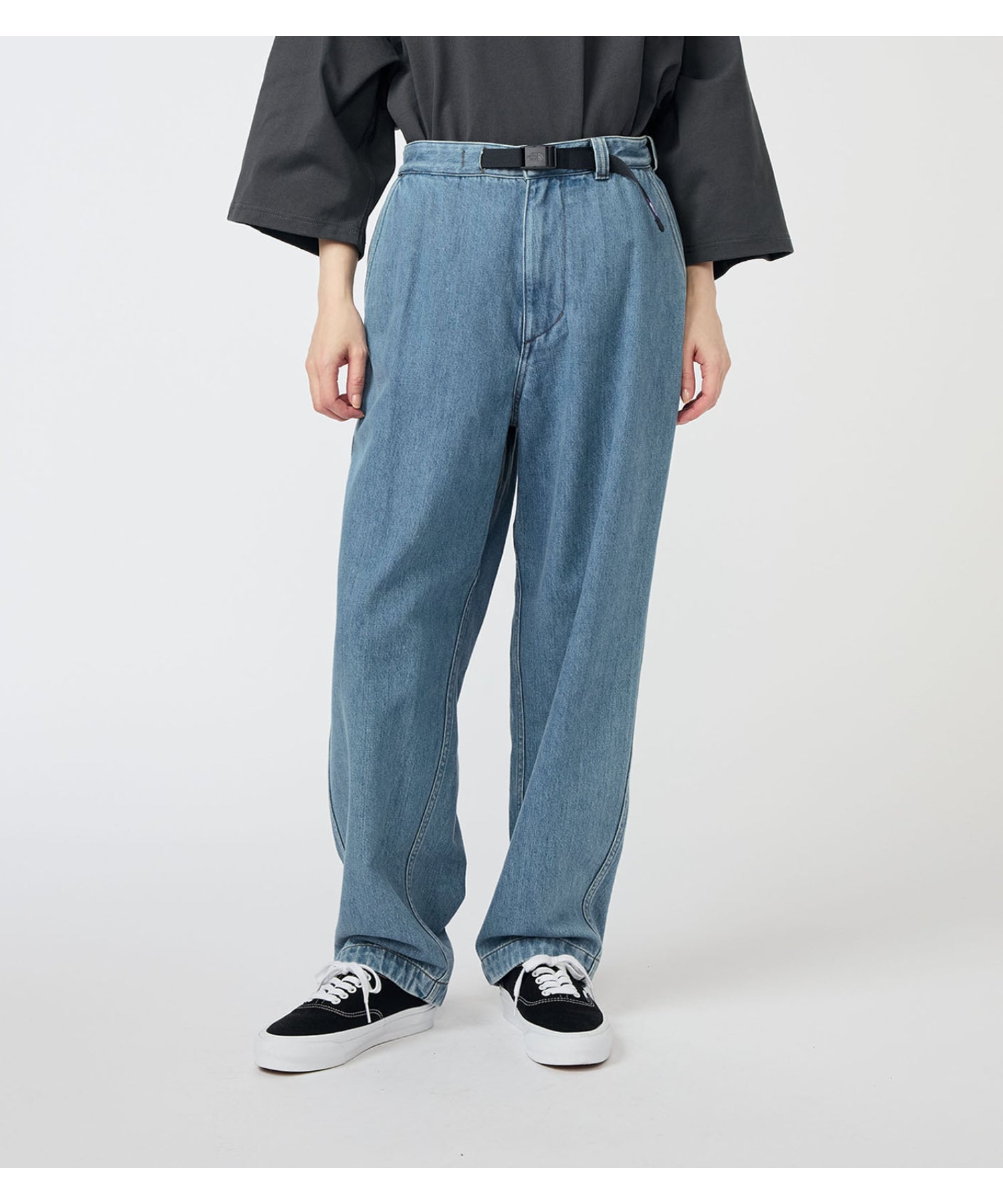 Denim Wide Tapered Field Pants