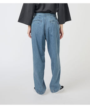 Denim Wide Tapered Field Pants