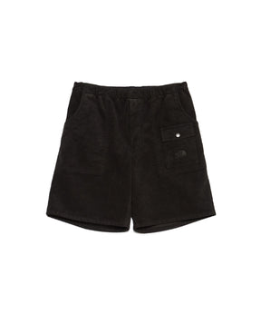 Synthetic Leather Field Shorts