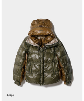 NANGA multilayering down vest blouson