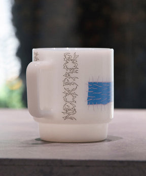 NECKFACE / MILK GLASS MUG