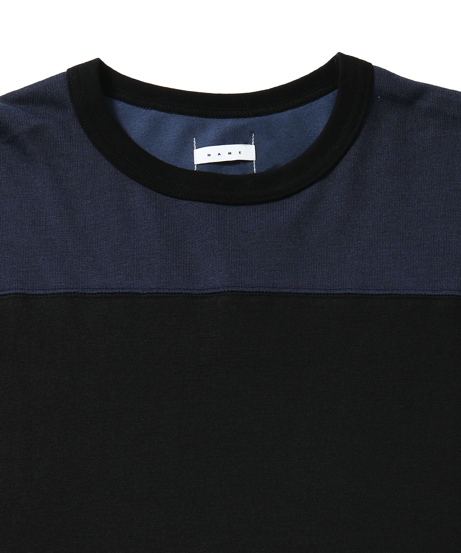 RAYON COTTON JERSEY FOOTBALL TEE