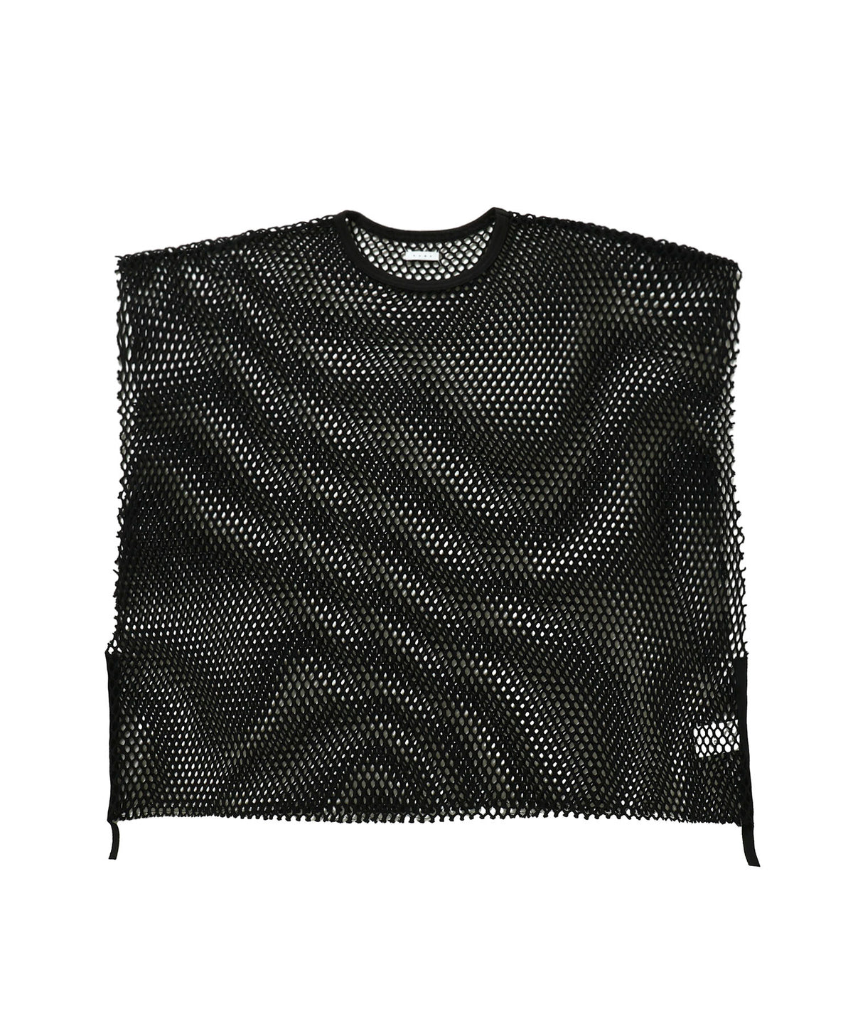 MESH TAPED NO SLEEVE TEE