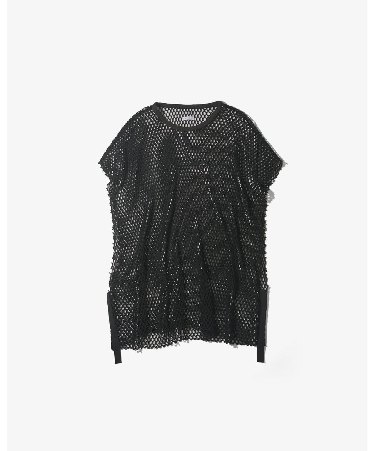 MESH TAPED NO SLEEVE TEE