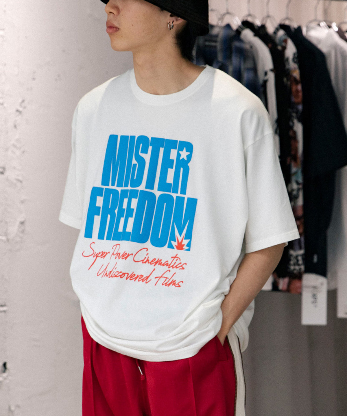 LOOSE FIT TEE "MISTER FREEDOM"