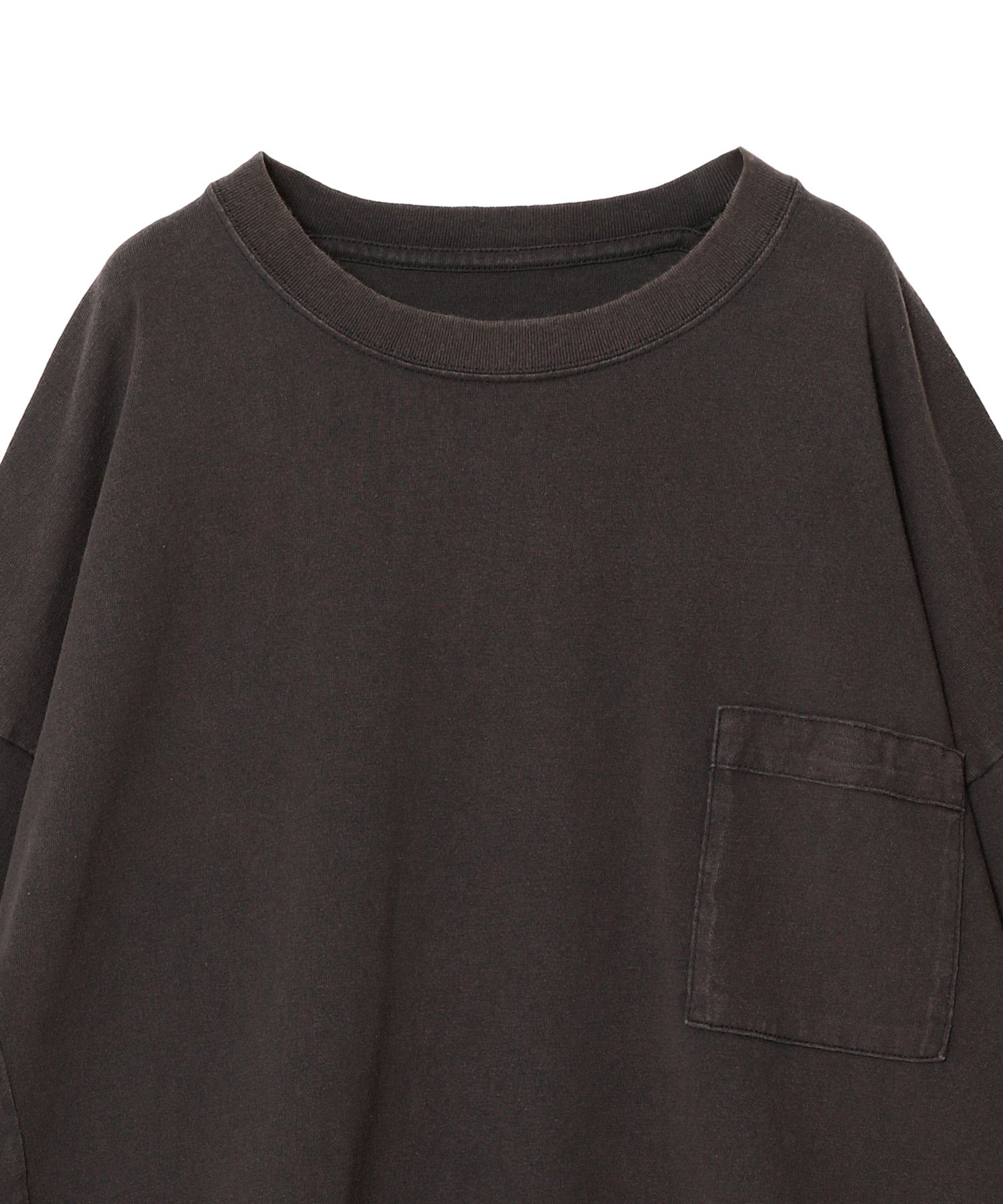 REVERSIBLE LOOSE FIT LONG SLEEVE TEE : FADED