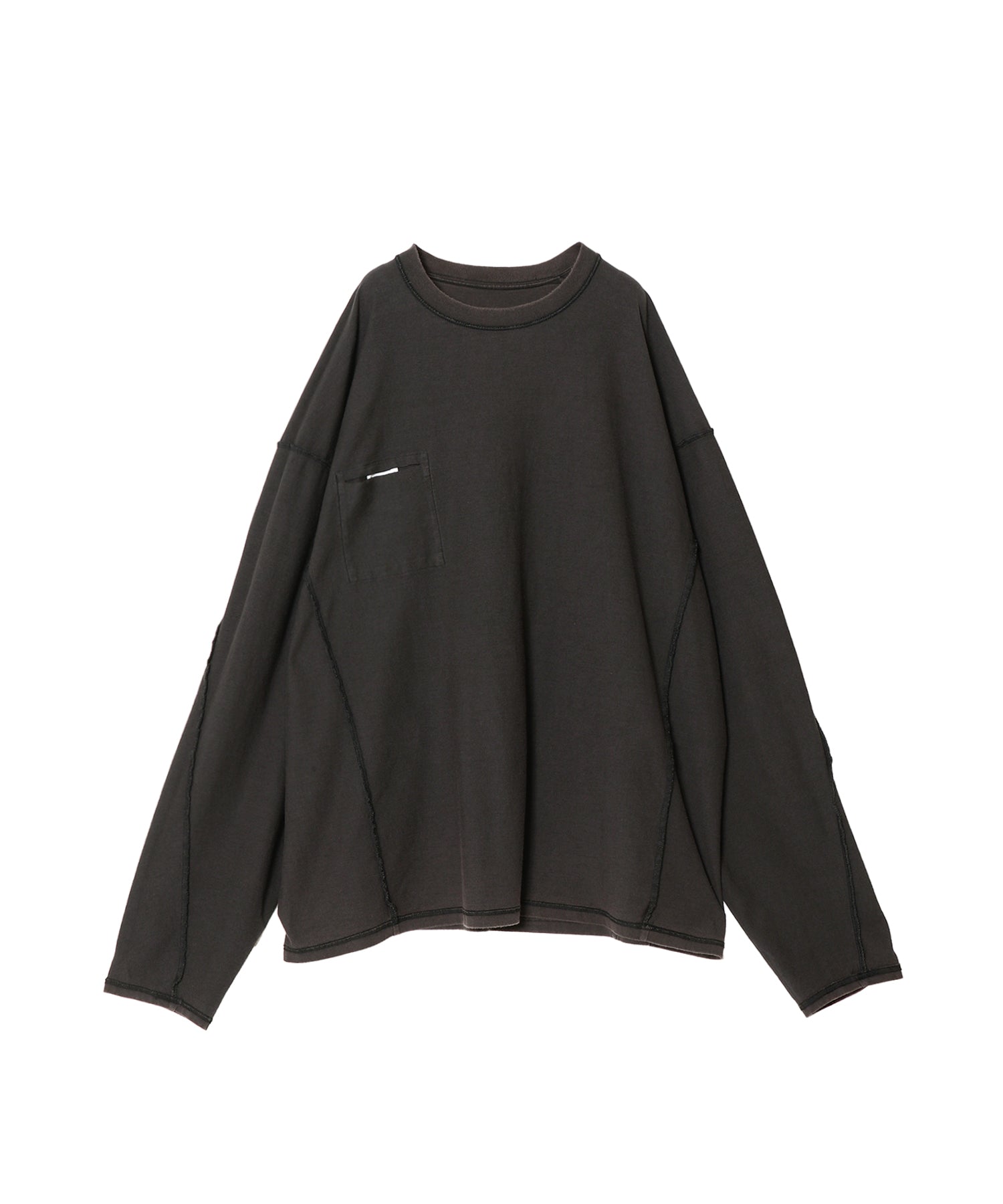 REVERSIBLE LOOSE FIT LONG SLEEVE TEE : FADED