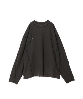 REVERSIBLE LOOSE FIT LONG SLEEVE TEE : FADED