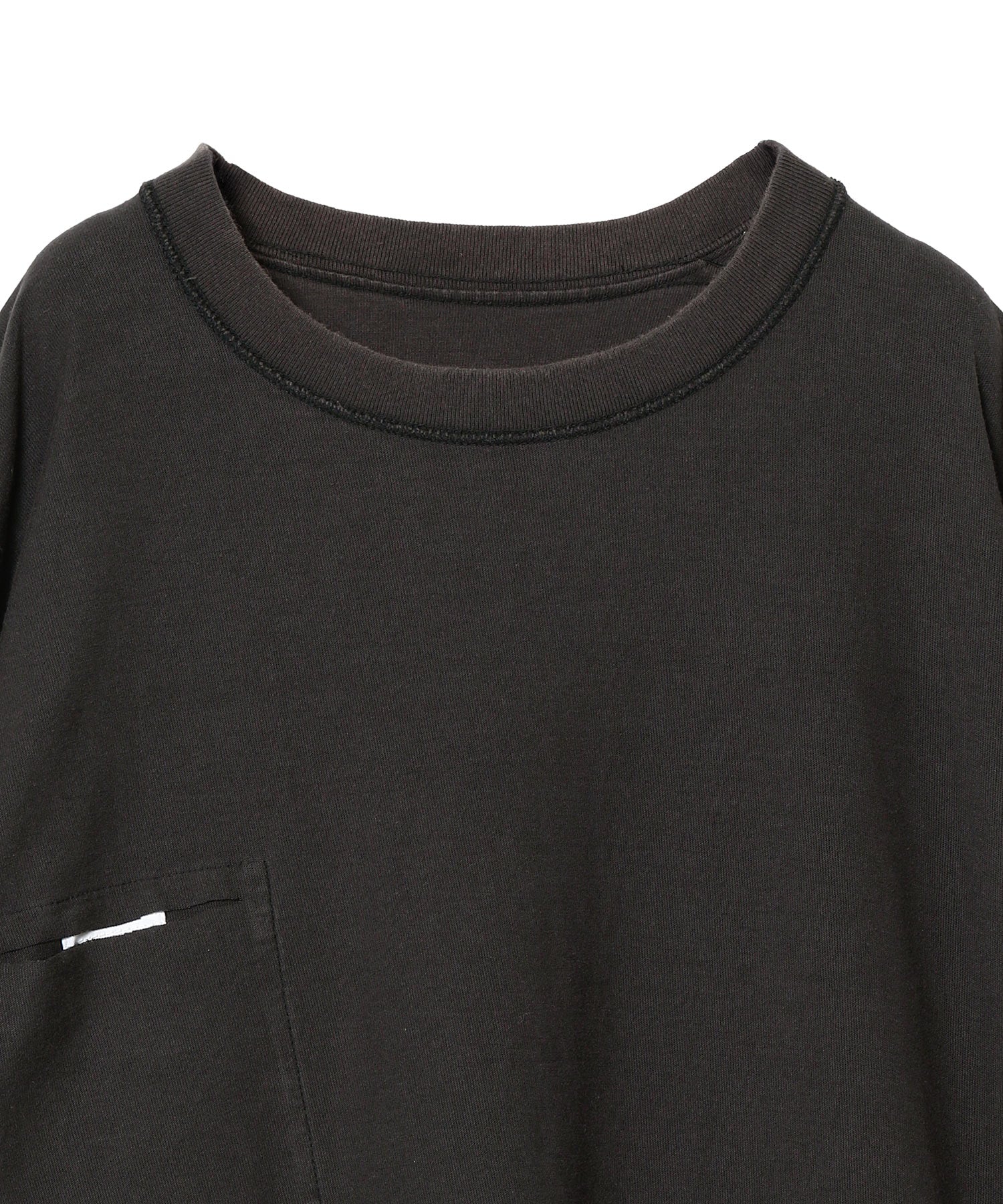 REVERSIBLE LOOSE FIT LONG SLEEVE TEE : FADED