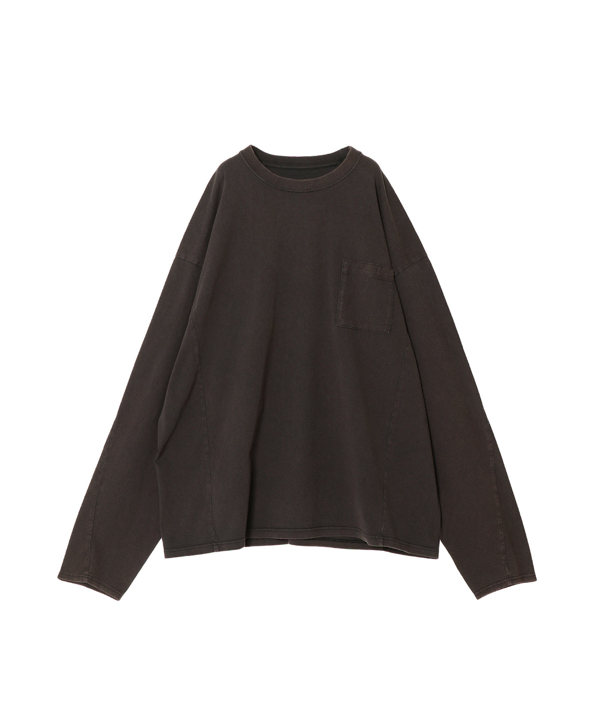 REVERSIBLE LOOSE FIT LONG SLEEVE TEE : FADED