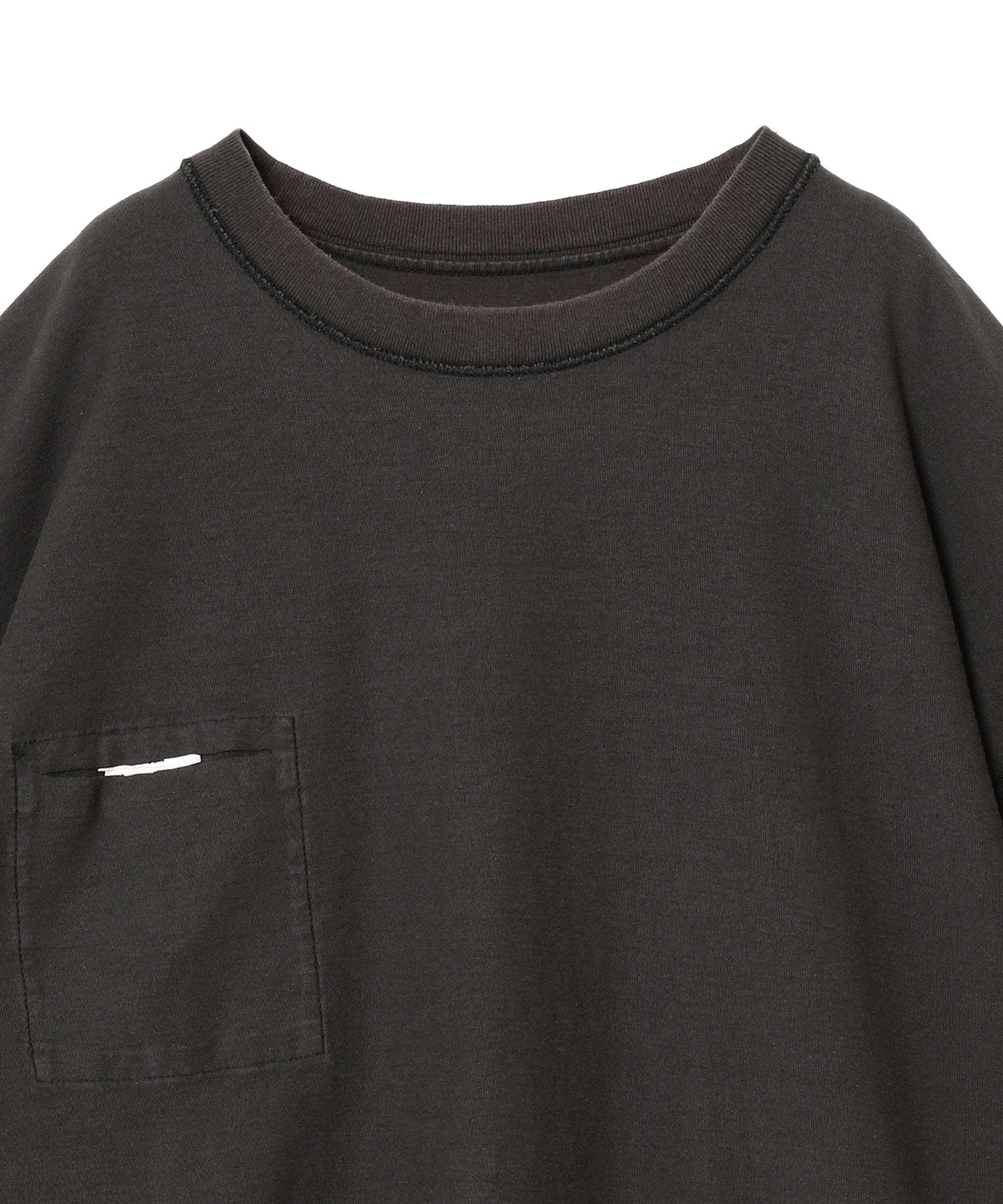 REVERSIBLE LOOSE FIT POCKET TEE : FADED