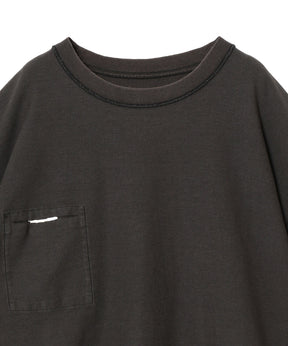 REVERSIBLE LOOSE FIT POCKET TEE : FADED