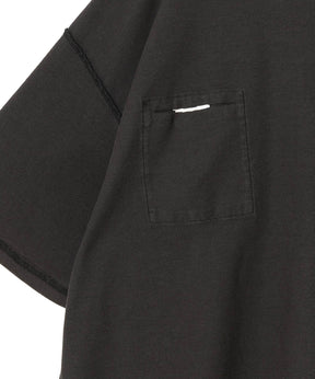 REVERSIBLE LOOSE FIT POCKET TEE : FADED