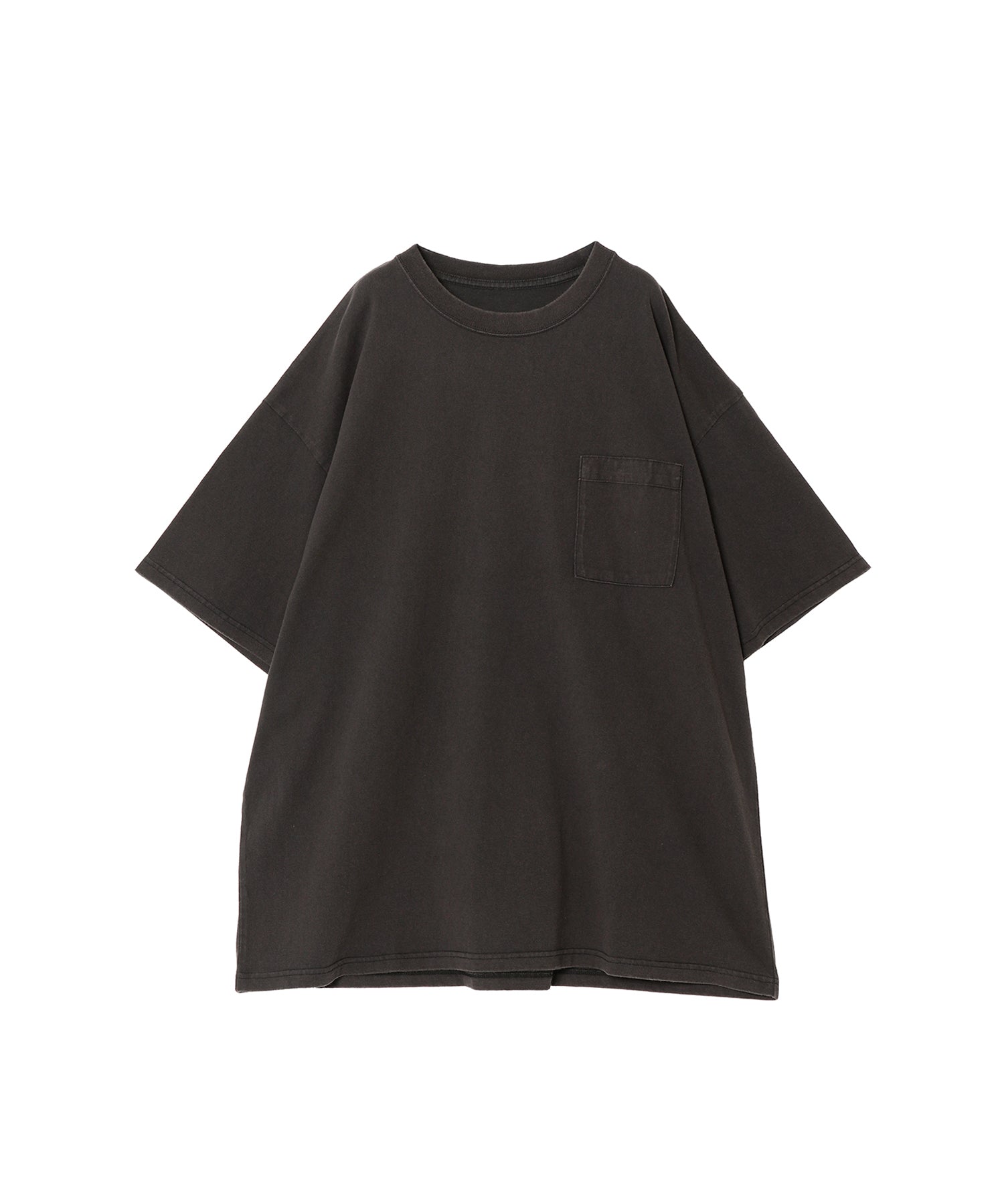 REVERSIBLE LOOSE FIT POCKET TEE : FADED