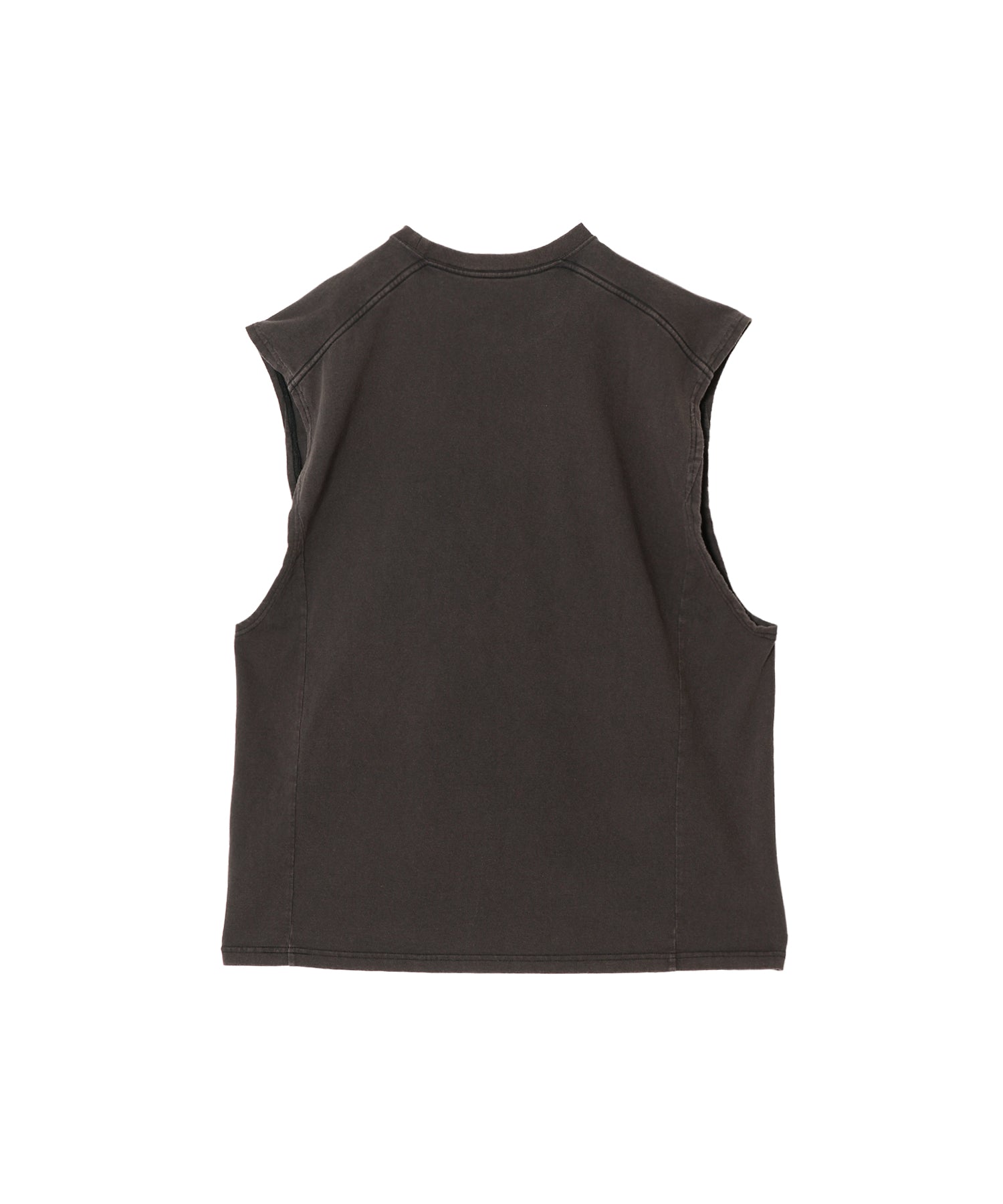 REVERSIBLE LOOSE FIT NO SLEEVE TEE : FADED