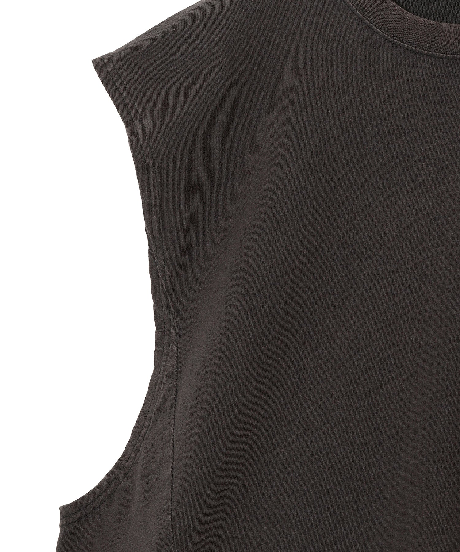 REVERSIBLE LOOSE FIT NO SLEEVE TEE : FADED