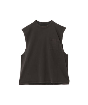 REVERSIBLE LOOSE FIT NO SLEEVE TEE : FADED