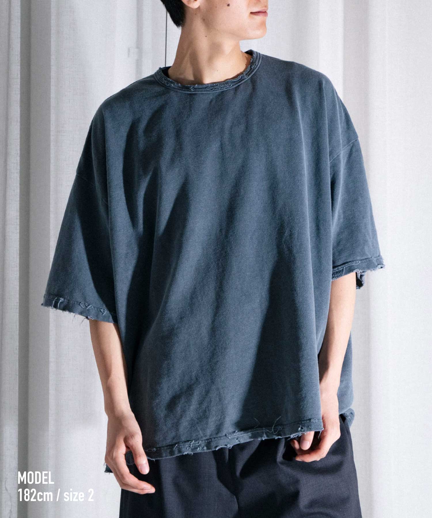 【FIGURE EXCLUSIVE MODEL】Pigment Dyed Sweat Big Tee