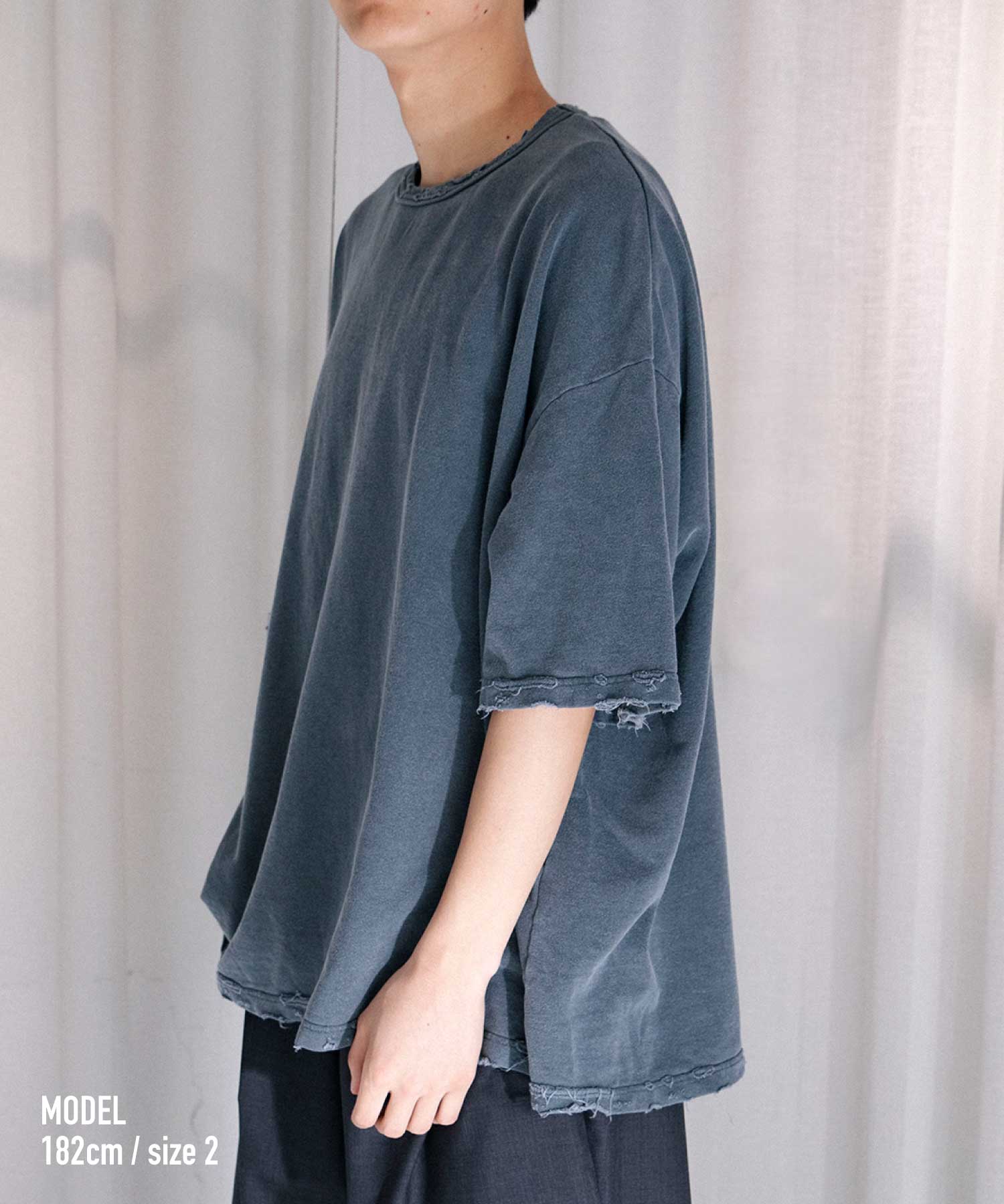 【FIGURE EXCLUSIVE MODEL】Pigment Dyed Sweat Big Tee