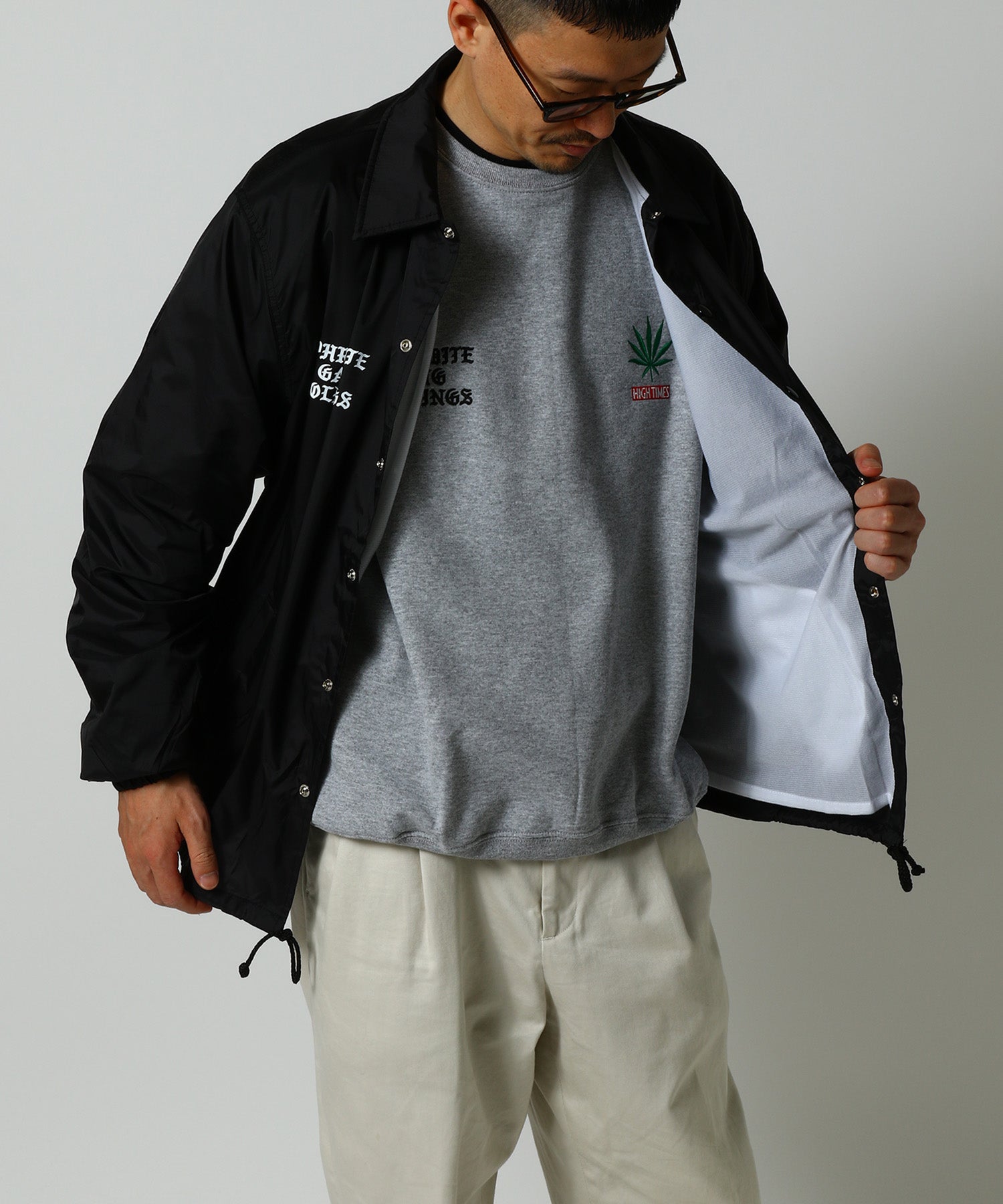 舐達麻 / HIGH TIMES / COACH JACKET - WACKO MARIA (ワコマリア) - outer (アウター) |  FIGURE ONLINE (フィギュアオンライン) 【公式通販】