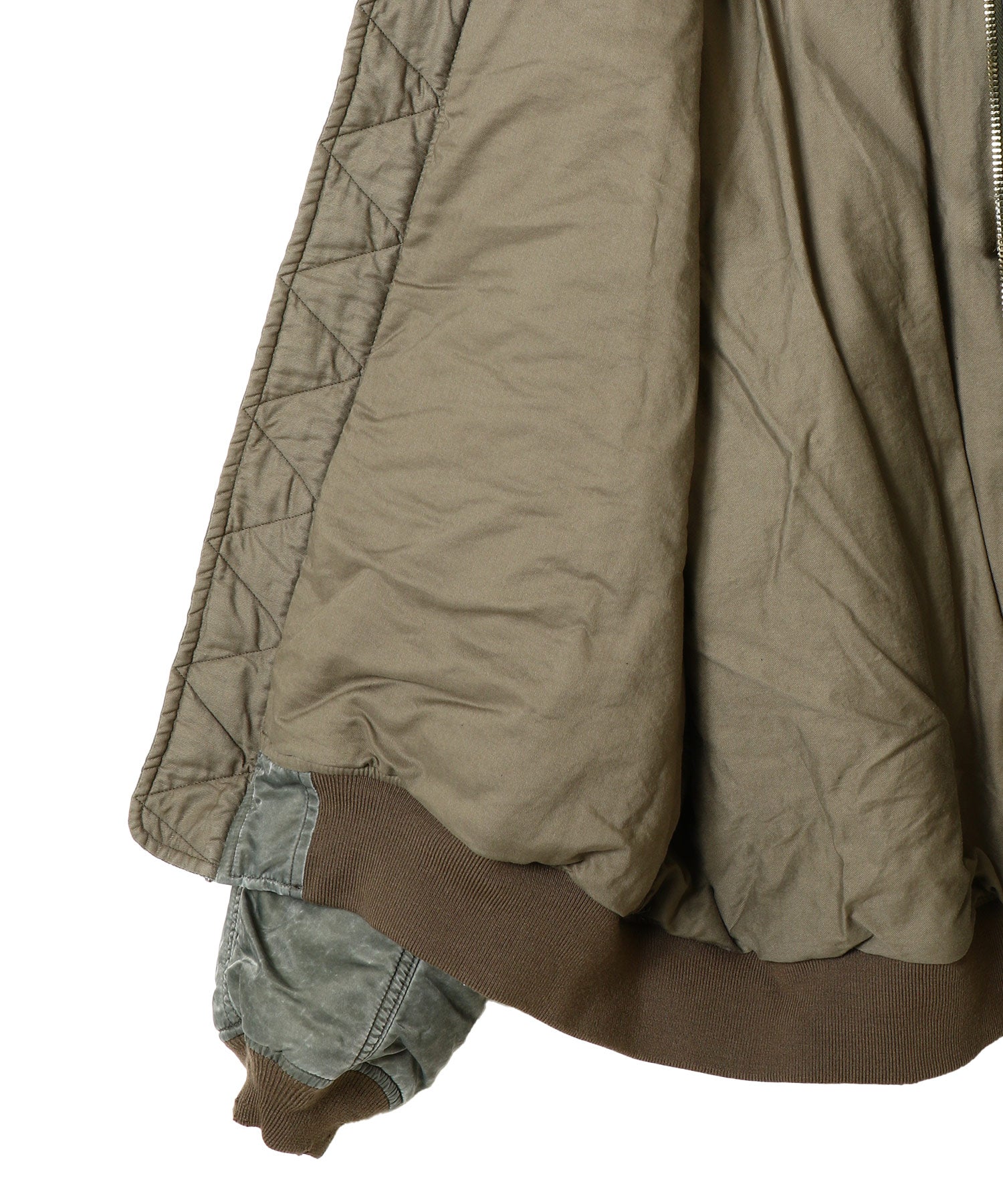 WIDE POCKET FLIGHT JACKET : FADED