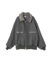 MELTON/PADED FLIGHT JACKET