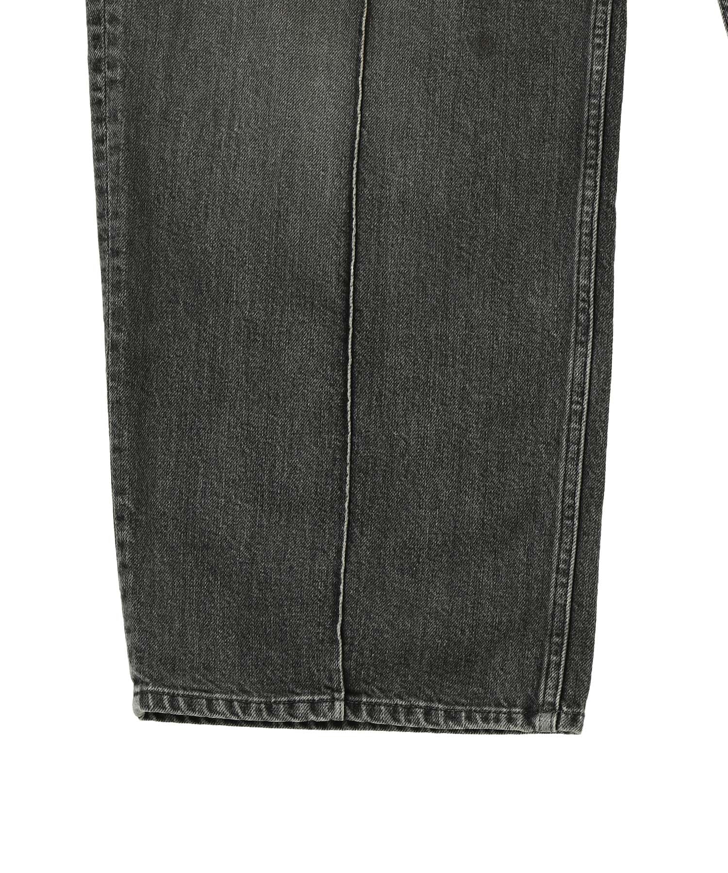 VINTAGE DENIM PINTUCK PANTS