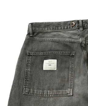 VINTAGE DENIM PINTUCK PANTS