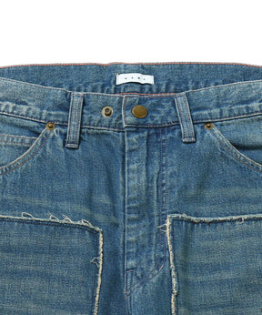 DENIM PAINTER PANTS with Kurry