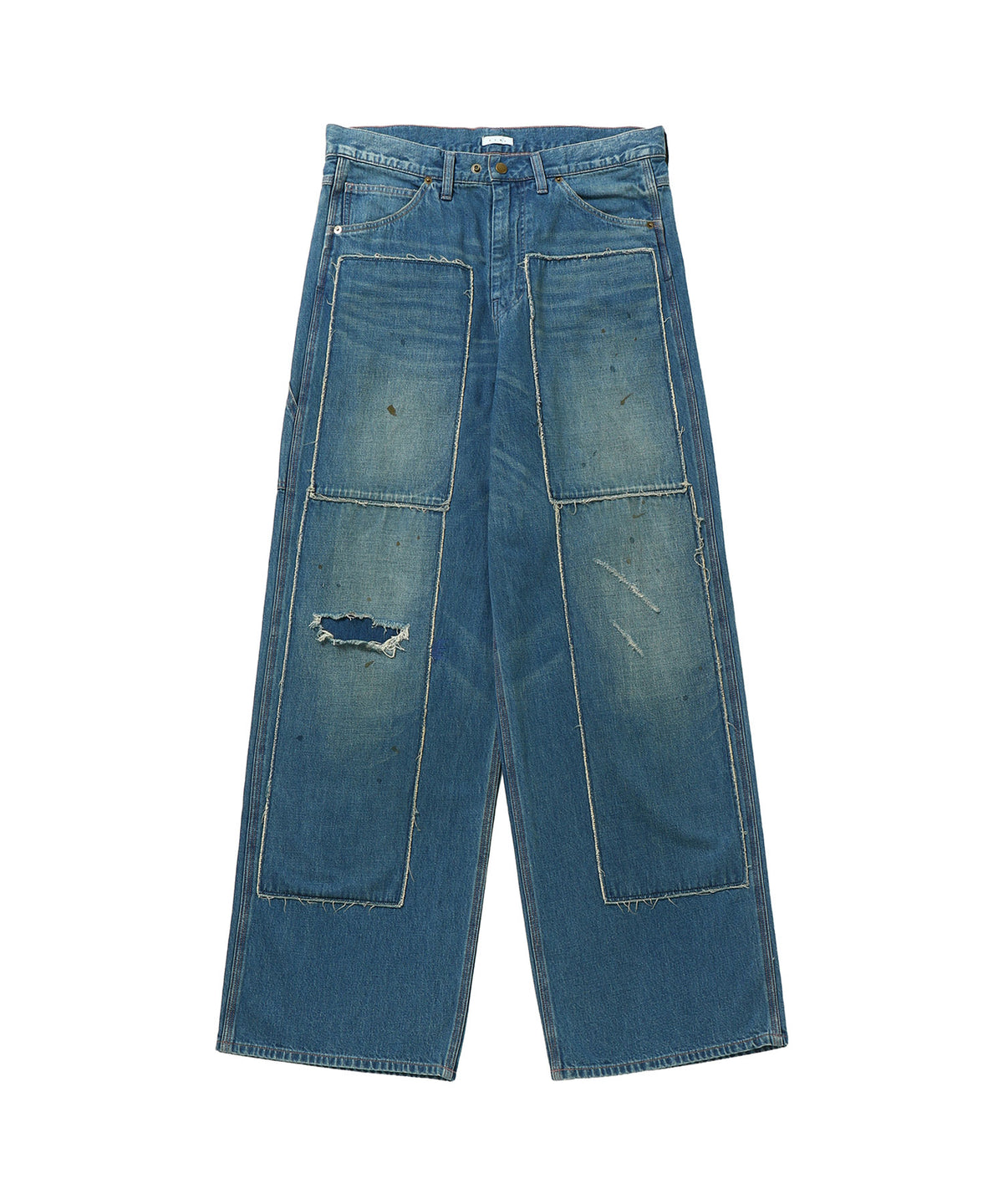 DENIM PAINTER PANTS with Kurry