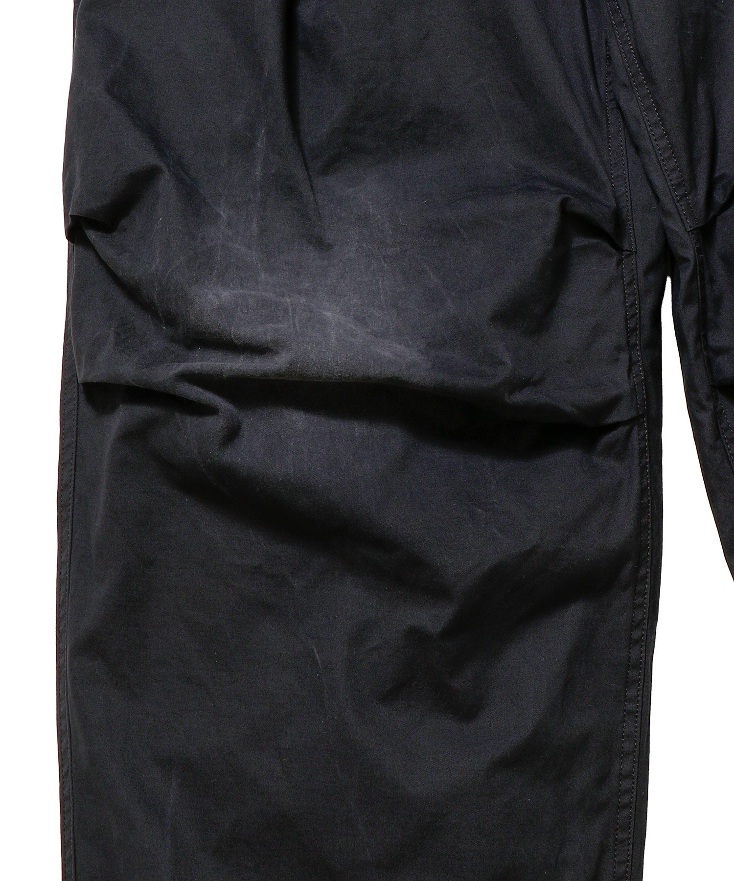 COTTON SERGE ONE TUCK PANTS : TELE CUT (FIGURE EX.)