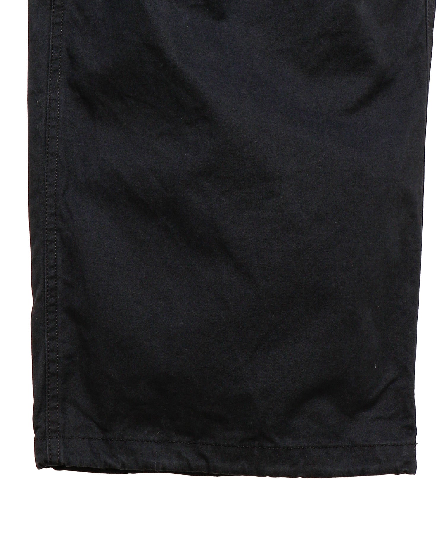 COTTON SERGE ONE TUCK PANTS : TELE CUT (FIGURE EX.)