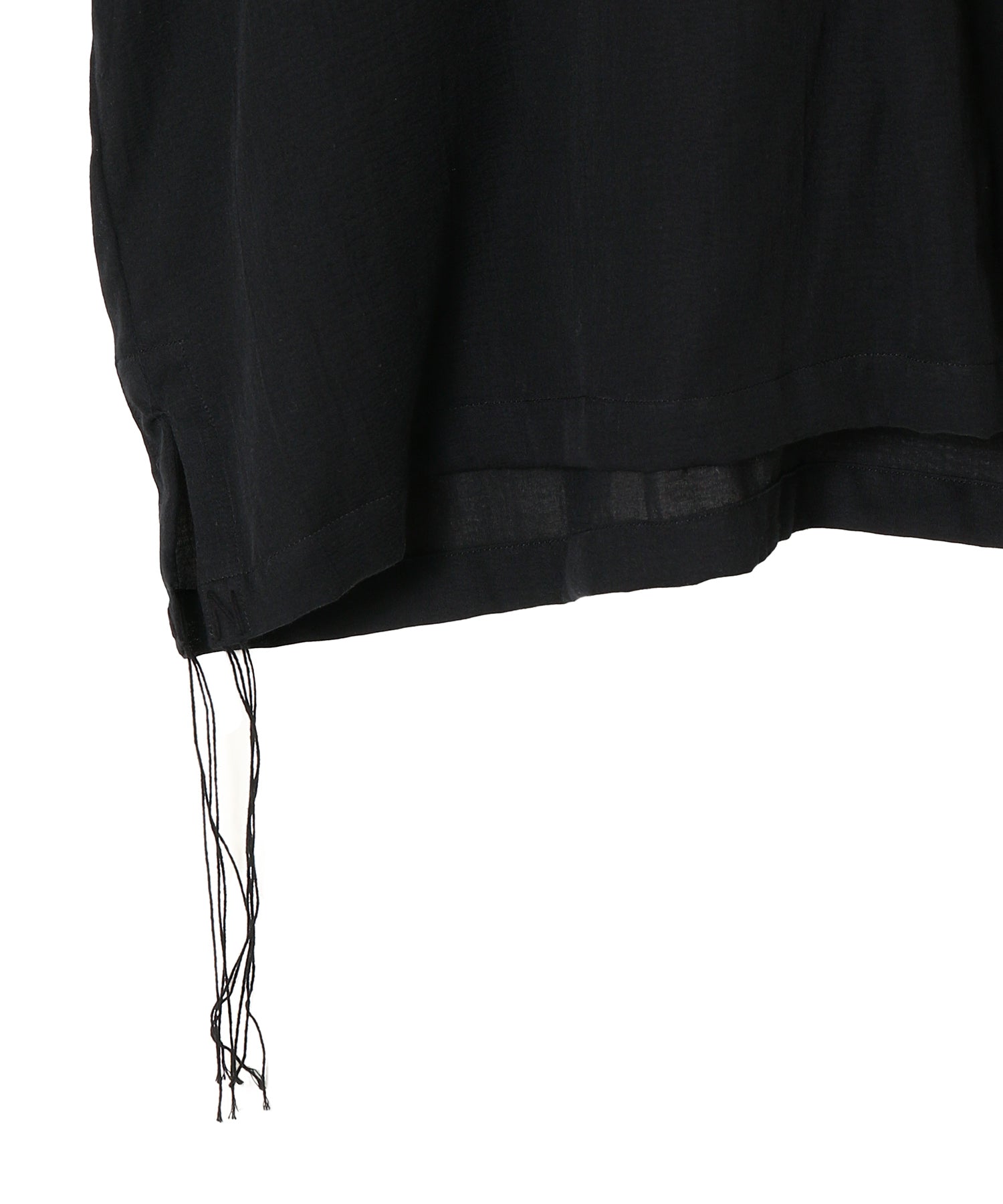 DOBBY SATIN PULLOVER SHIRT